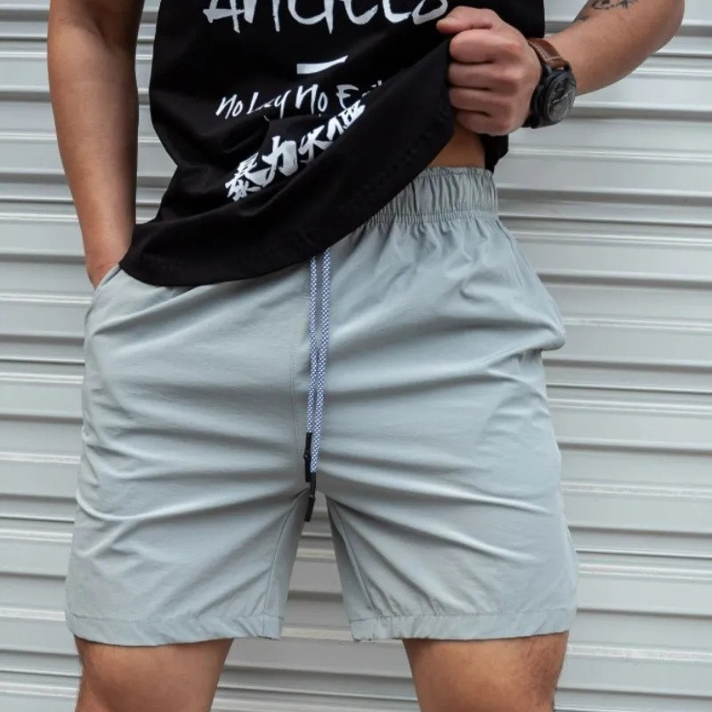 2024 NOVO ljetne muške kratke hlače Lagane, tanke kratke hlače za trčanje, fitness kratke hlače za muške teretane Brzosušeće sportske kratke hlače s uzicom