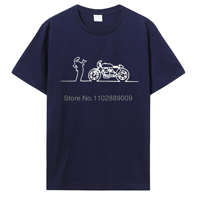 Mehed Naised Moto Guzzi La Linea Guzzisti Nomads T särk Lineman teleseriaalid Riietus Puuvillane T-särk T-särk Hip Hop T-särk Tänavarõivad