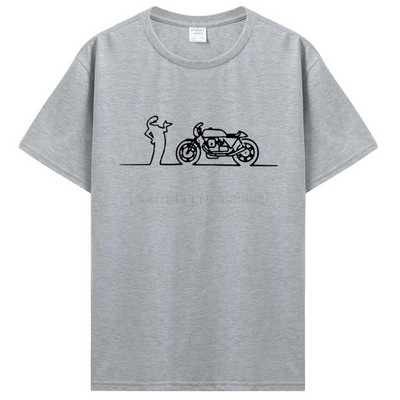 Mehed Naised Moto Guzzi La Linea Guzzisti Nomads T särk Lineman teleseriaalid Riietus Puuvillane T-särk T-särk Hip Hop T-särk Tänavarõivad