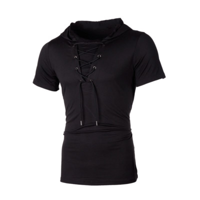 MRMT 2024. Potpuno nova muška Four Seasons majica s kapuljačom s labavim vezicama za cipele europske veličine Hip-hop Ležerna majica kratkih rukava Muška majica kratkih rukava