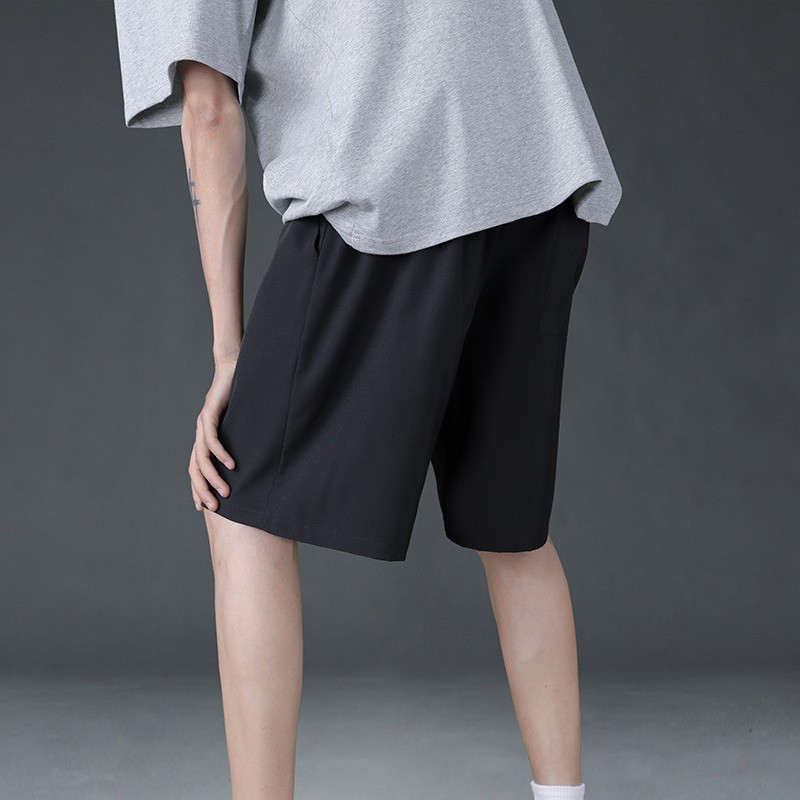 3 culori! Pantaloni scurți sport americani cu uscare rapidă de vară 2024 Pantaloni capri casual pentru bărbați cu picior drept