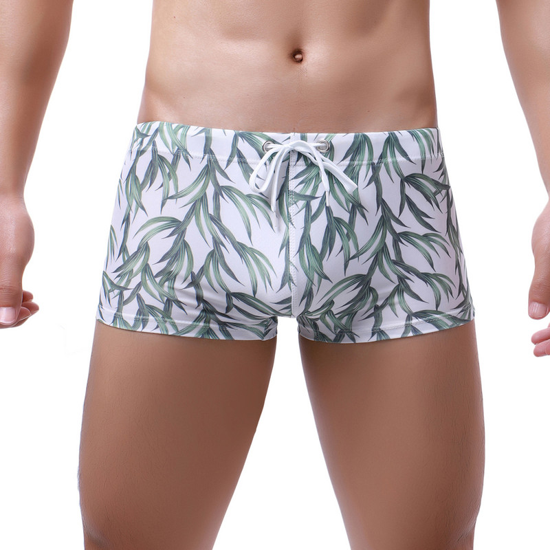 Nyári férfi fürdőruha Szexi strand rövidnadrág fürdőnadrág Gyorsan száradó férfi fürdőruha Strandruha Fürdő boxer öltöny nagy méretű