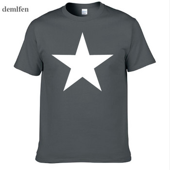 Модна марка Red Star T Shirt Мъжки Novetly Забавни тениски с къс ръкав Топове 3D печат Фитнес ризи с О деколте Camisetas Tees