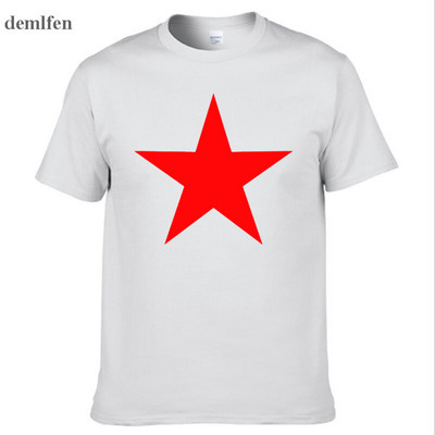 Modes zīmols Red Star T krekls Vīriešu Jauni, smieklīgi T-kreklu topi ar īsām piedurknēm, 3D Print Fitness O Neck Krekli Camisetas Tees