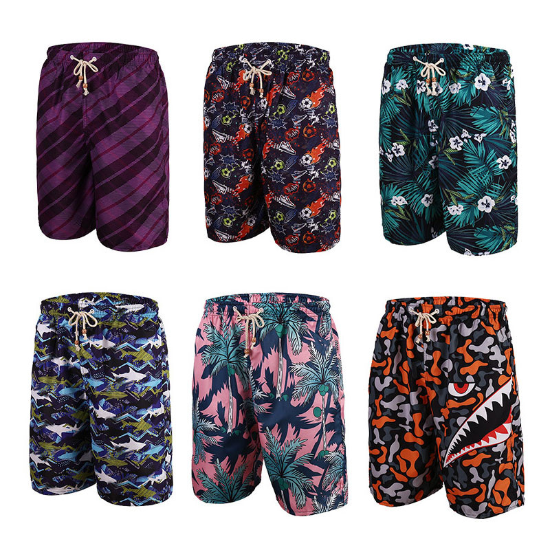 Forši peldkostīmi pludmales dēļi sērfošanas šorti vīriešiem peldbikses peldēšanai sporta ikdienas bikses