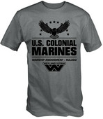 Ratni brod američkih kolonijalnih marinaca Sulaco Film Alien Aliens Znanstvena fantastika Retro majica s kratkim rukavima Modna majica kratkih rukava Muške pamučne majice Streetwear Harajuku