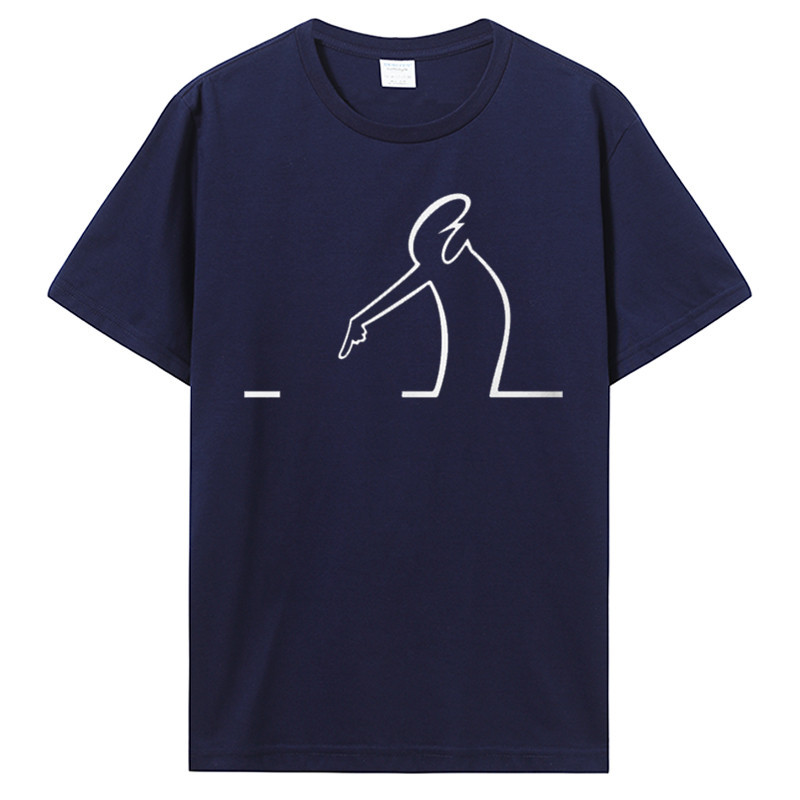 La Linea TV krekls vīriešiem ar humoru, ikdienas sporta krekli T krekls Jaunums, moderns, brīvs, smieklīgs kokvilnas T-krekls