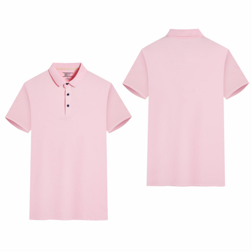 Vasaras vīriešu augstas kvalitātes polo krekls ikdienišķs atloks apkakles rievas elpojošs tops ar īsām piedurknēm T-krekli biznesa darba apģērbi