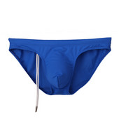 BRAVE PERSON Costume de baie pentru bărbați, din nailon, cu siruri solide, cu design pentru plajă. Bikini de înot pentru bărbați.