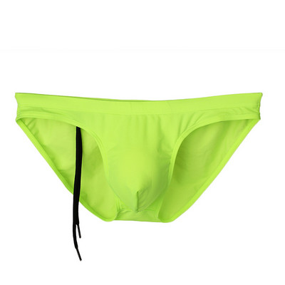 BRAVE PERSON Costume de baie pentru bărbați, din nailon, cu siruri solide, cu design pentru plajă. Bikini de înot pentru bărbați.