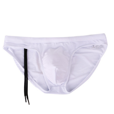 BRAVE PERSON Costume de baie pentru bărbați, din nailon, cu siruri solide, cu design pentru plajă. Bikini de înot pentru bărbați.