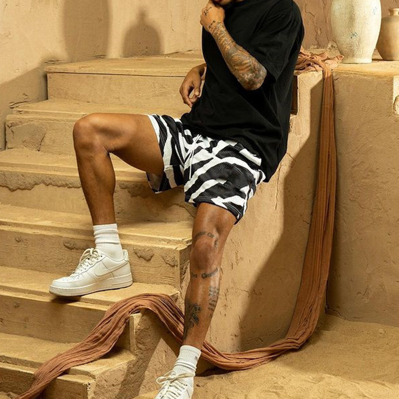 Ljeto 2024. Nove američke kratke hlače Košarkaški trening Muške ležerne kratke hlače Trčanje Sportske hlače za fitness Muška odjeća