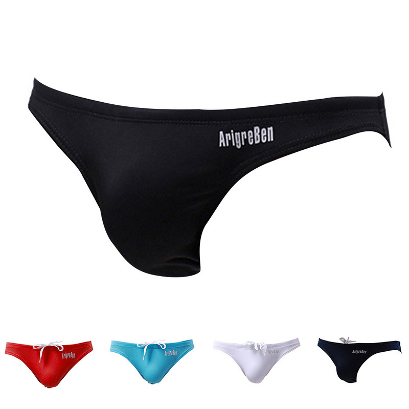 Push Up muške kupaće gaće velikih veličina Seksi kratke kupaće hlače Muški kupaći kostim Niski struk Elastične velike torbice