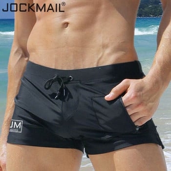 JOCKMAIL Мъжки бански слипове, бански гащи Homens Maillot De Bain, момчешки гащета, бански бански костюм, воден гей мъжки костюм, долни гащи