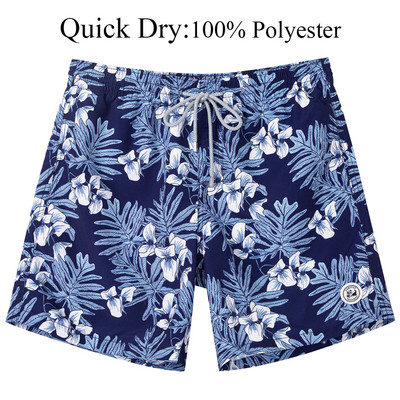 SURFCUZ férfi úszónadrág Quick Dry Beach Board Shorts hálós béléssel és zsebekkel Nyári szörfözés úszónadrágok Férfi fürdőruha