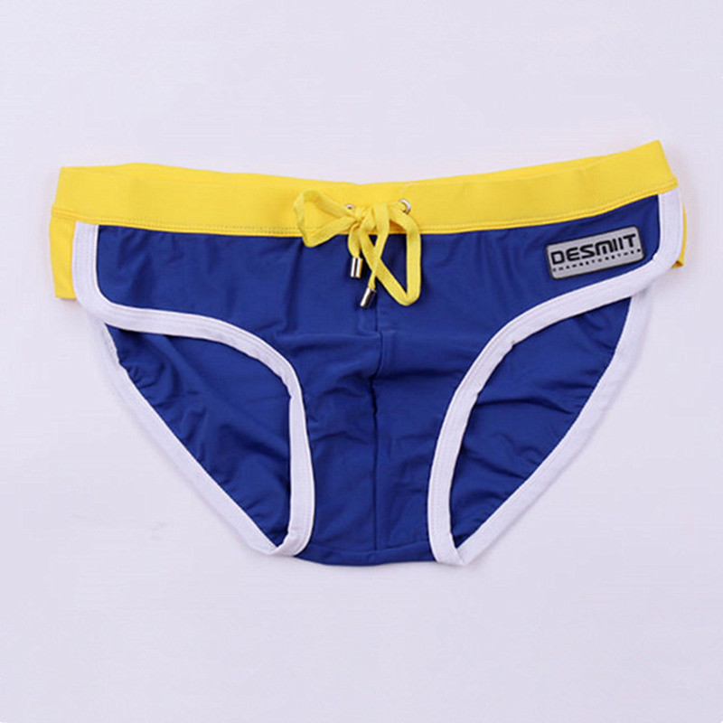 Desmiit Swimwear Férfi úszónadrágok Szexi Férfi úszónadrágok Bikini fürdőruha Strand rövidnadrág Meleg fürdőruha Zwembroek Tanga Hot