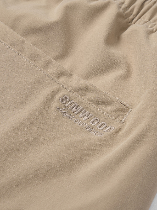 SIMWOOD 2024 Summer New Oversize Quick Dry Viegli āra šorti Vīriešu lielizmēra ikdienas kravas šorti