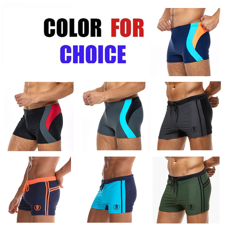 Escatch Hot Swimwear Vīriešu elpojoši vīriešu peldkostīmi Pludmales čemodāni Bokserbikses Sunga peldkostīmi Maillot De Bain ar polsterējumu