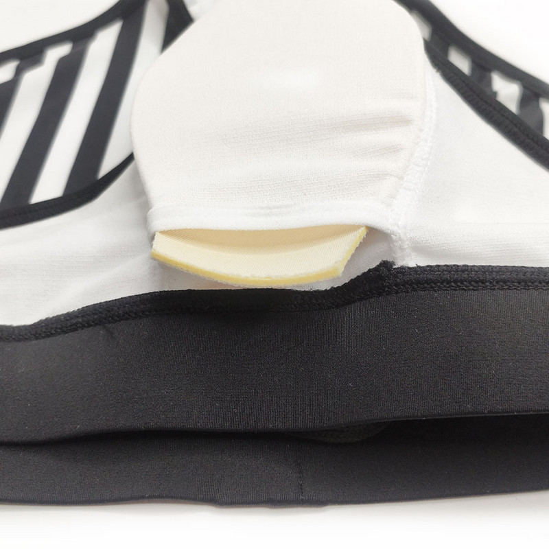 UXH párnázott kontraszt színű úszónadrág fekete csíkos Push-Up szexi fürdőruha Férfi úszónadrág Szörf strand rövidnadrág Mayo Sungas