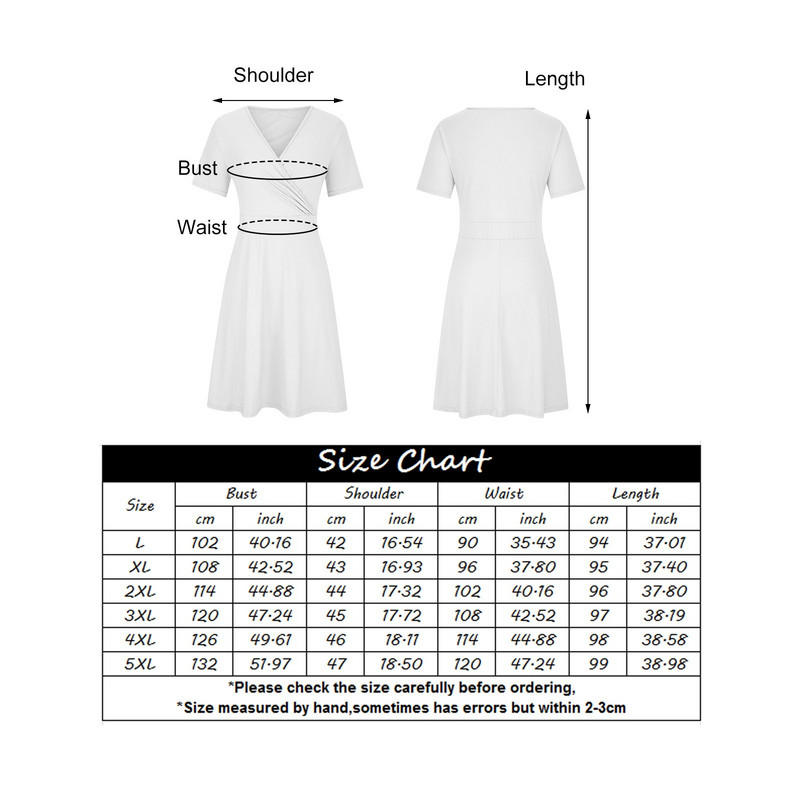 Liela izmēra 5 XL liela vasaras kleita sievietēm, svinīga gadījuma ballīte A līnijas midi kleitas ar īsām piedurknēm, eleganta sieviešu liela izmēra kleita