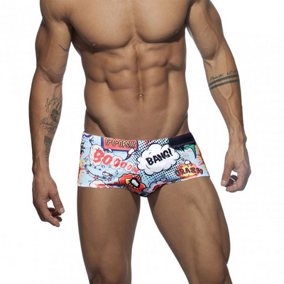Bikini sexy pentru bărbați Slip Boxer de înot Costum de baie scurt pentru bărbați Trunchi de surfing Jammer Pantaloni scurți de plajă Costum de baie pentru bărbați