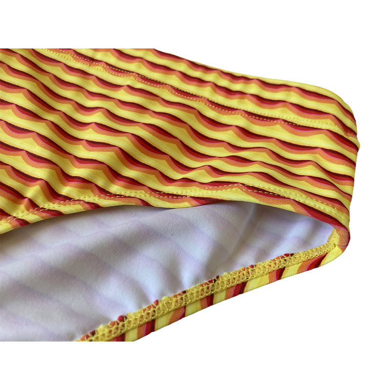 Novi muški kupaći kostimi, seksi prugaste kupaće gaćice s niskim strukom, kupaći kostim za ljetne sportove na plaži, surfanje, muški bikini donje rublje koje se brzo suši