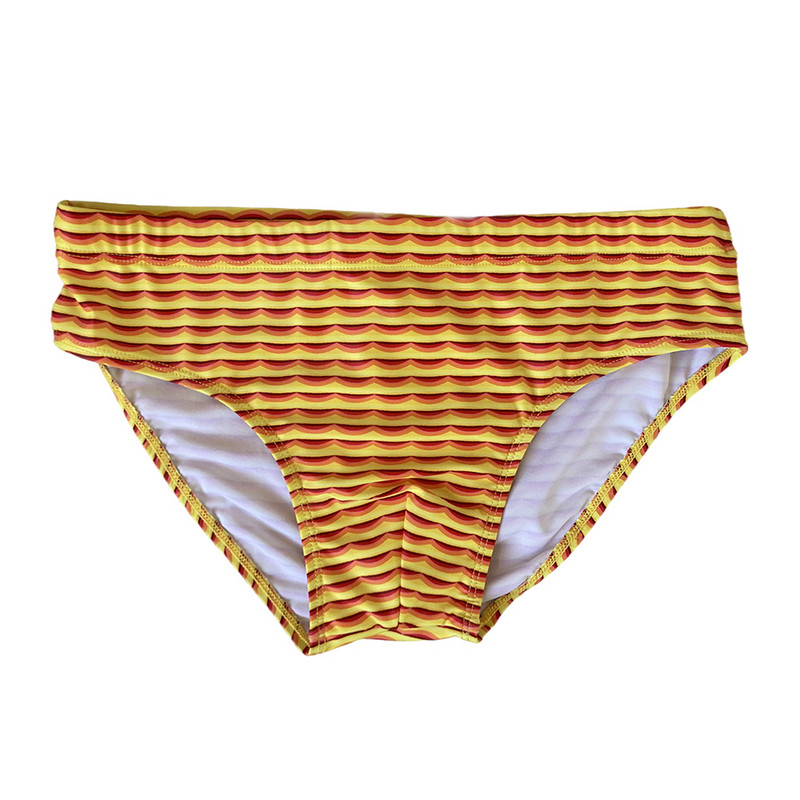 Novi muški kupaći kostimi, seksi prugaste kupaće gaćice s niskim strukom, kupaći kostim za ljetne sportove na plaži, surfanje, muški bikini donje rublje koje se brzo suši