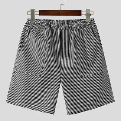 INCERUN 2024 Modes, jauni vīriešu šorti, retro svītraini, liela kabatas dizaina šorti, brīvā laika ielas apģērbi vīriešiem, izpārdošanas šorti S-5XL