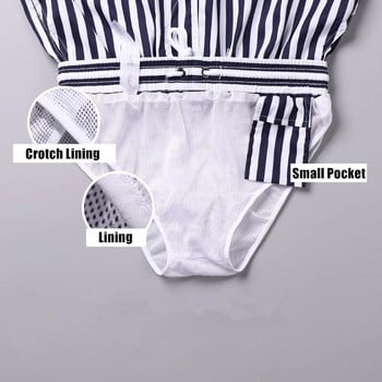 Desmiit Бански костюми Плувни шорти Мъжки бански гащи за мъжки бански костюм Hot 2023 Бански костюм Beach Board Shorts Секси слипове Zwembroek