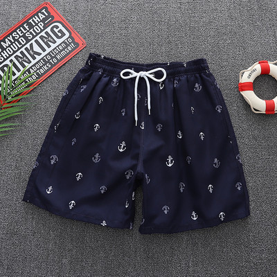 Vīriešu karstās pludmales bikses Vīriešu šorti ar smalku apdari un augstas kvalitātes materiāliem Ikdienas bikses pieejamas vairākas iespējas