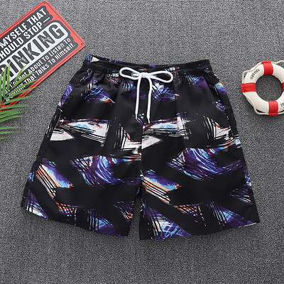 Vīriešu karstās pludmales bikses Vīriešu šorti ar smalku apdari un augstas kvalitātes materiāliem Ikdienas bikses pieejamas vairākas iespējas