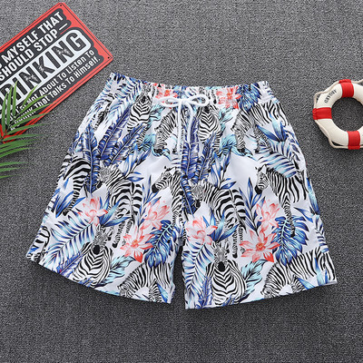 Vīriešu karstās pludmales bikses Vīriešu šorti ar smalku apdari un augstas kvalitātes materiāliem Ikdienas bikses pieejamas vairākas iespējas