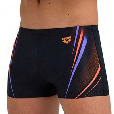 Új férfi úszó Jammer atlétikai edző fürdőruha Strandharisnya Rövidnadrág UV védelem Fürdőruha Úszónadrág Nyári futónadrág