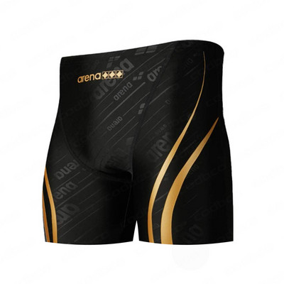 Új férfi úszó Jammer atlétikai edző fürdőruha Strandharisnya Rövidnadrág UV védelem Fürdőruha Úszónadrág Nyári futónadrág