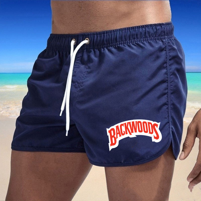 Vīriešu pludmales čemodāni vasaras peldēšanai vingrošanas bikses Ātri žūstošas peldēšanas Homme Surf Ventilate Savelkamās aukliņas Modes Ikdienas Short 2024