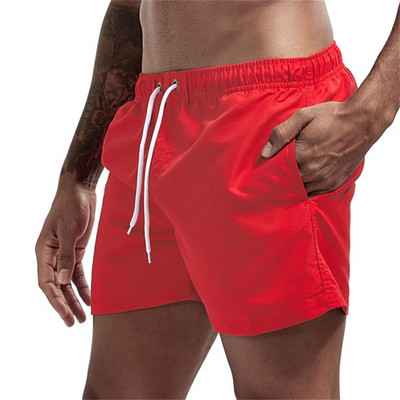 Ανδρικά μαγιό με τσέπες Mesh Liner Summer Casual Beach Σορτς Μαγιό Quick Dry Μαγιό Μαγιό