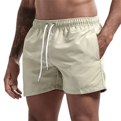 Ανδρικά μαγιό με τσέπες Mesh Liner Summer Casual Beach Σορτς Μαγιό Quick Dry Μαγιό Μαγιό