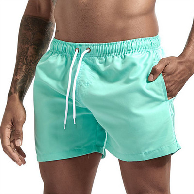 Ανδρικά μαγιό με τσέπες Mesh Liner Summer Casual Beach Σορτς Μαγιό Quick Dry Μαγιό Μαγιό