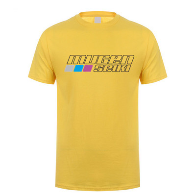 Mugen Seiki T krekli Vīriešu unisex gadījuma vasaras īsām piedurknēm Vīriešu forši kokvilnas Tkrekli Topi T-krekli