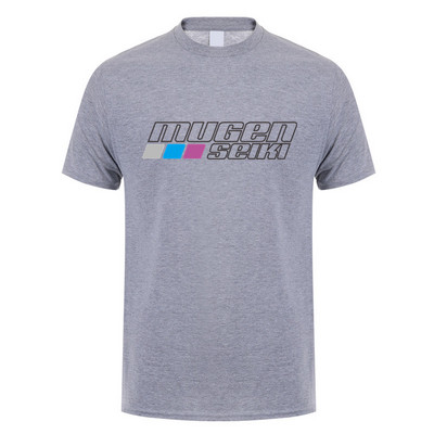 Mugen Seiki T krekli Vīriešu unisex gadījuma vasaras īsām piedurknēm Vīriešu forši kokvilnas Tkrekli Topi T-krekli