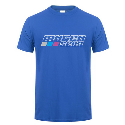 Mugen Seiki T krekli Vīriešu unisex gadījuma vasaras īsām piedurknēm Vīriešu forši kokvilnas Tkrekli Topi T-krekli