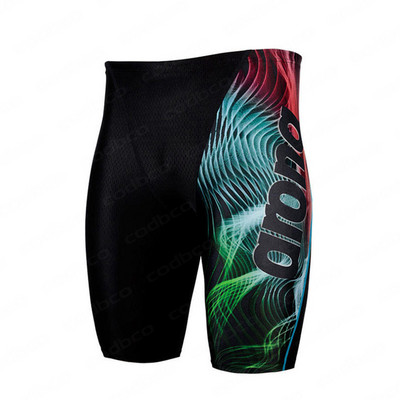 Nyári Férfi Úszó Jammer Úszóruha Úszónadrágok Strandharisnya Rövidnadrág Sportos Edzés Fürdőruha Verseny Sport Szörf Búvárnadrág