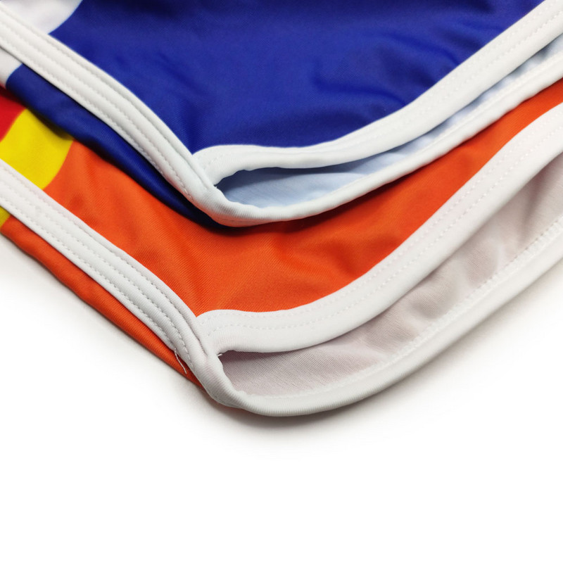 Férfi úszónadrág strandnadrág Szörf fürdőruha Szörfdeszka Szexi szivárvány Pride Strips Fürdőruha Pad Push-up Úszóruhák