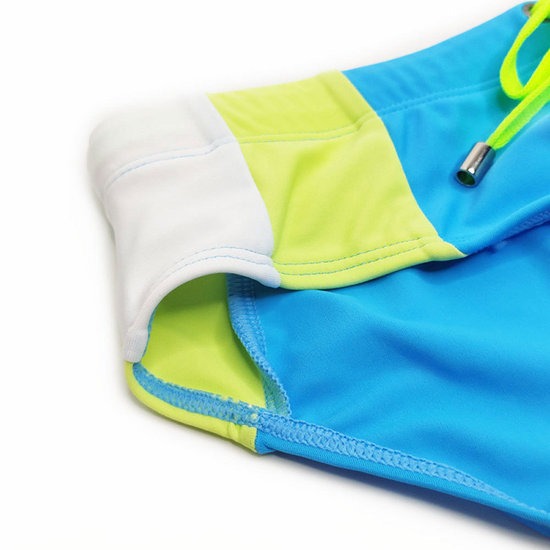 Férfi fürdőruha Összefűzés úszónadrág alacsony derékú úszás rövid törzs Sport Strandnadrág fürdőruha bikini férfi szexi öltöny szörfözés