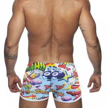Мъжки бански костюми Модни анимационни шорти за плуване Бързосъхнещи бански костюми Плажни бански гащета Спорт Сърф Jammer Бани Плажно облекло