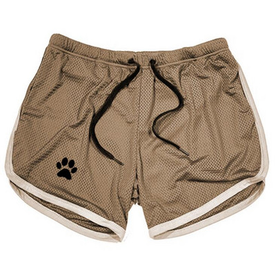 Vīriešu vasaras jauni fitnesa šorti Modes kompresijas Ātri žūstoši sporta zāles Kultūrisms Skriešanas šorti Slim fit apģērbs Sporta bikses