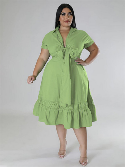 „Wmstar“ didelio dydžio suknelės moterims Vasaros tvarsčiu peteliškės, su kaklo raukiniais, elegantiška nauja didmeninė suknelė, didmeninė prekyba