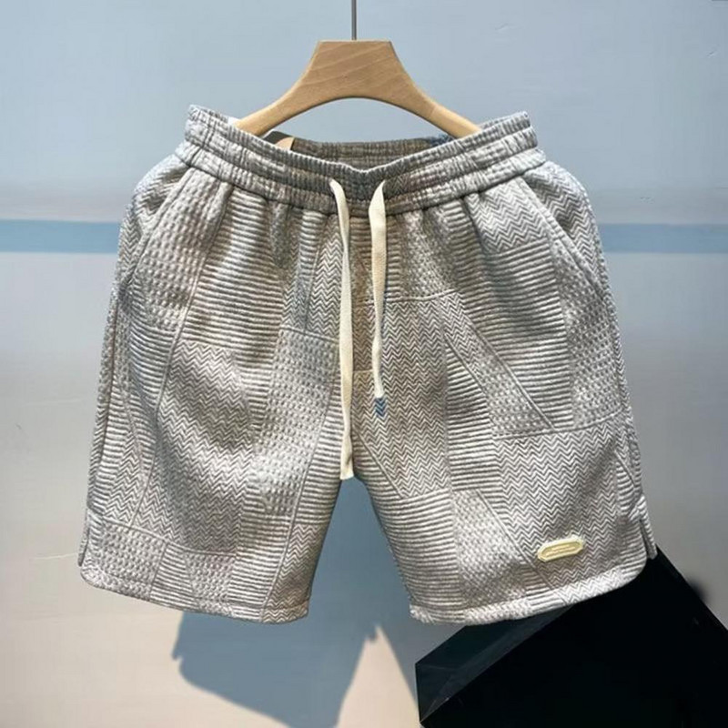 Nove muške ljetne kratke hlače za hip hop brzo sušenje, prozračne kratke sportske kratke hlače s džepovima na vezice, široke kratke hlače do koljena, ležerne kratke hlače