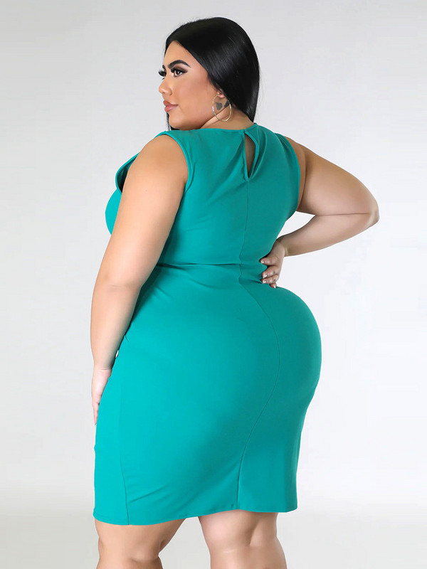 Wmstar lielizmēra sieviešu apģērbi bezpiedurkņu kleita vasaras cieta bodycon elastīga eleganta mini kleita sievietēm vairumtirdzniecība dropshiping