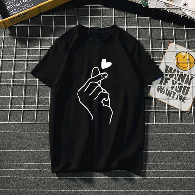 UUS2023 Naiste t-särk Casual Harajuku Heartbeat naiste kawaii t-särk suvine naiste t-särk Plus S-2XL Topid